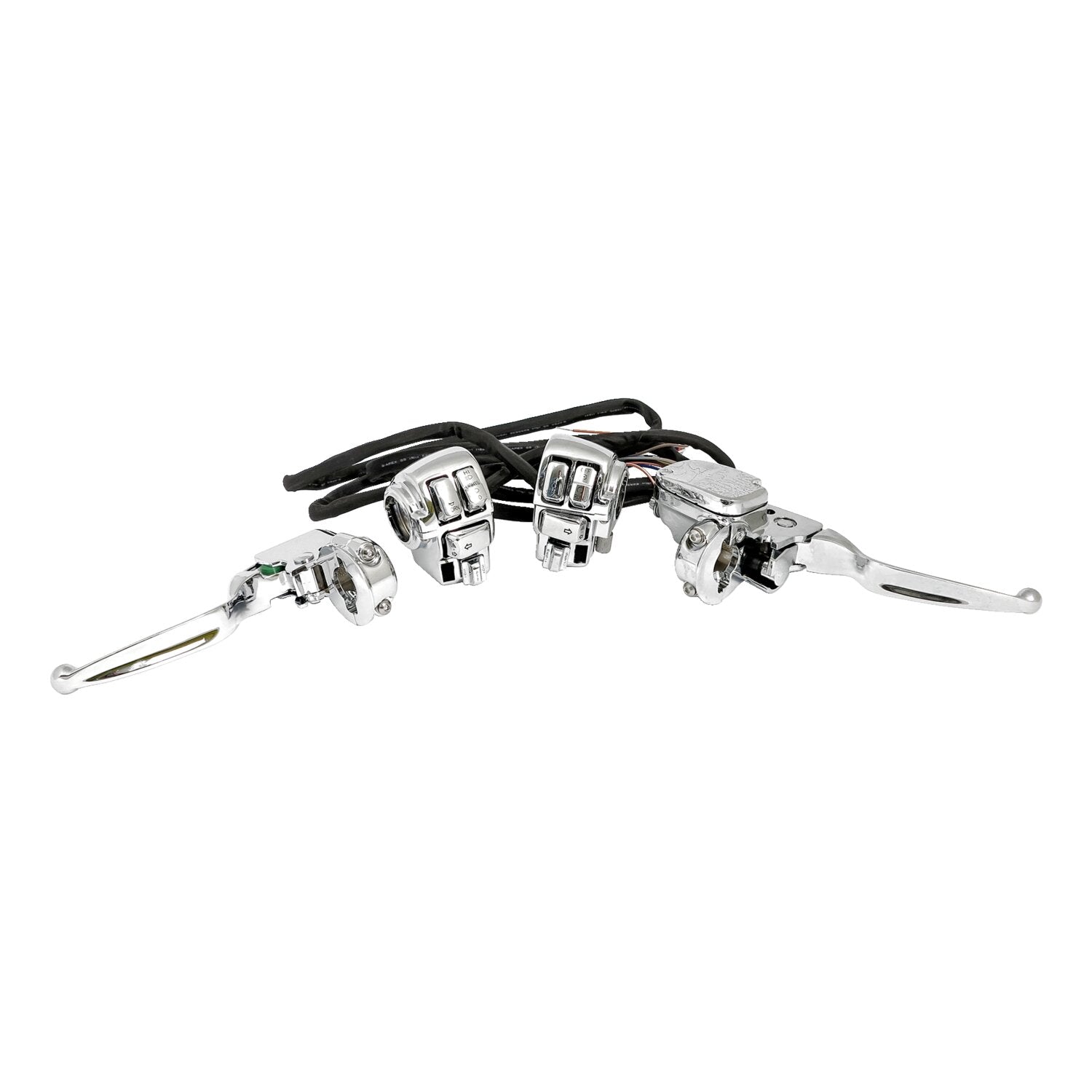 MCS Handlebar control kit chrome