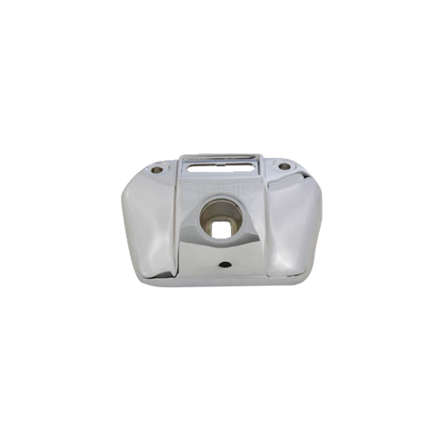 MCS Fxd FXR XL headlamp mounting bracket - slotted-hole - Chrome