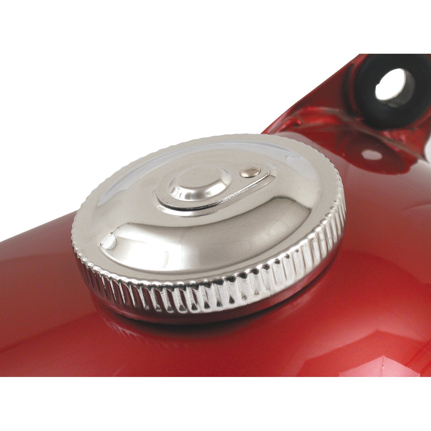 MCS Gas cap with lock - vented - Chrome