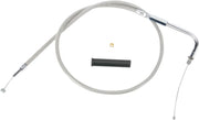 DRAG SPECIALTIES Stainless Braided Throttle Cable 36-1/2"