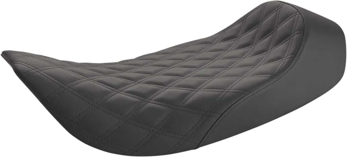 Saddlemen Renegade Solo Seat - Lattice Stitch - For Harley Davidson