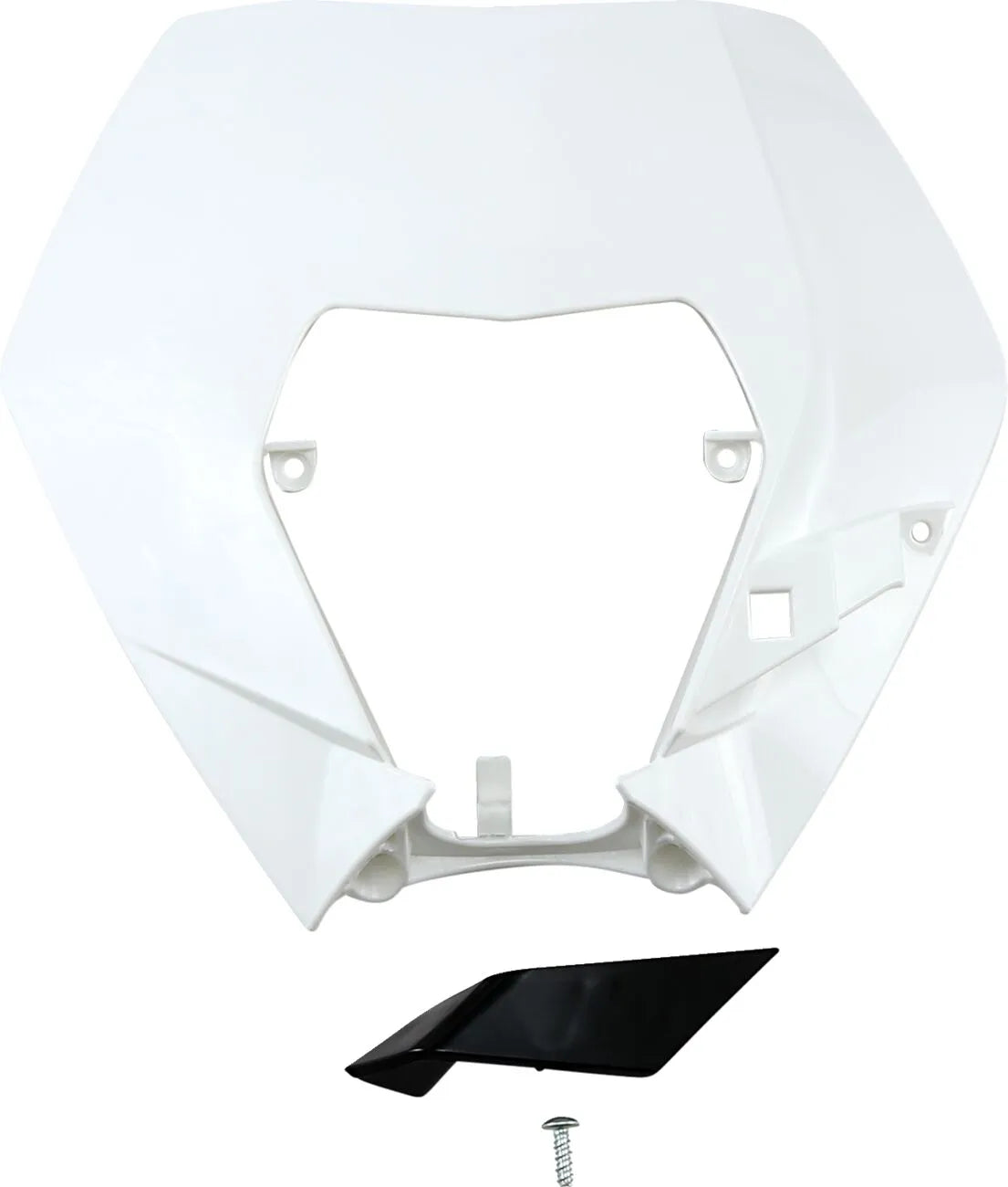 Ufo Headlight Plastic - White