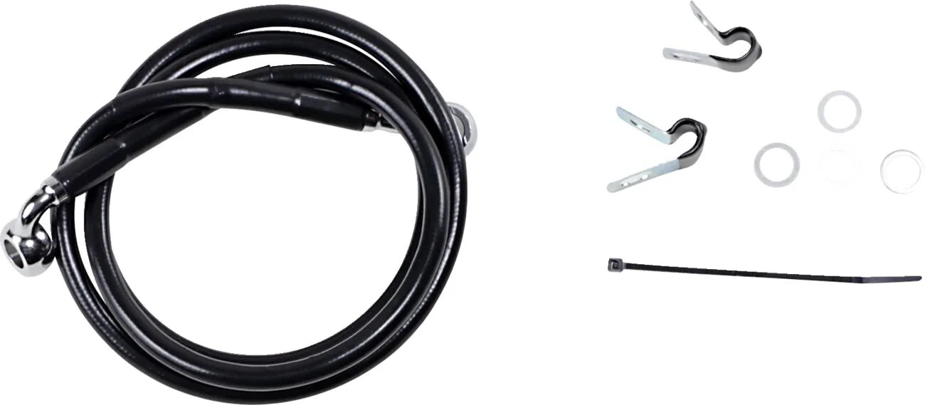 Drag Specialties Rustfrit Stål Bremse Slange Kit