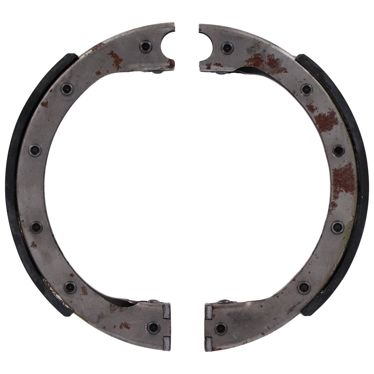 Samwel Brake shoes & linings set front