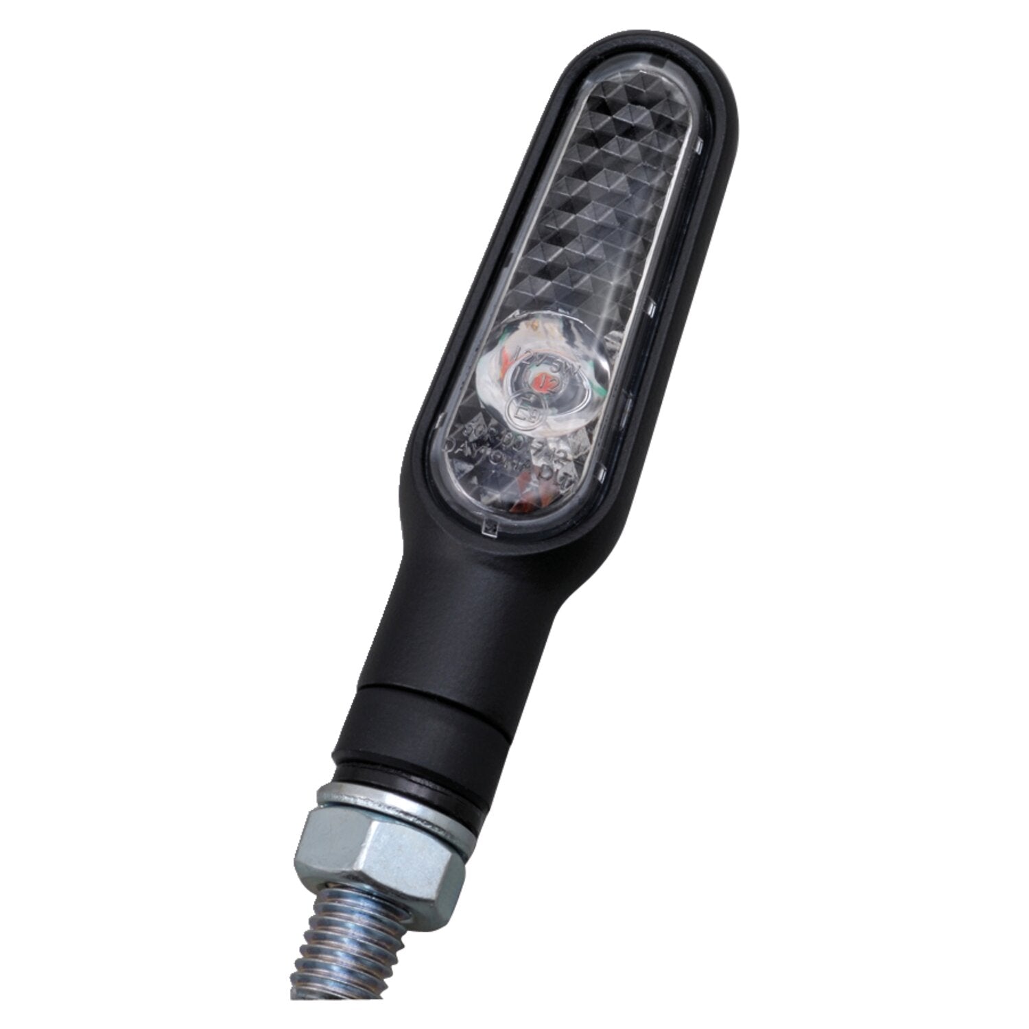 Daytona D-Light mini LED turn signal set - Black clear lens