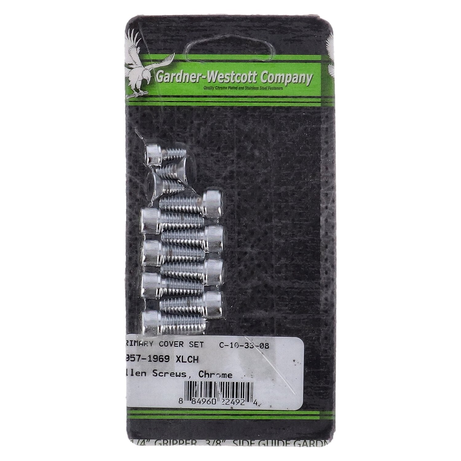 Gardner-Westcott primary cover mount kit chrome allen