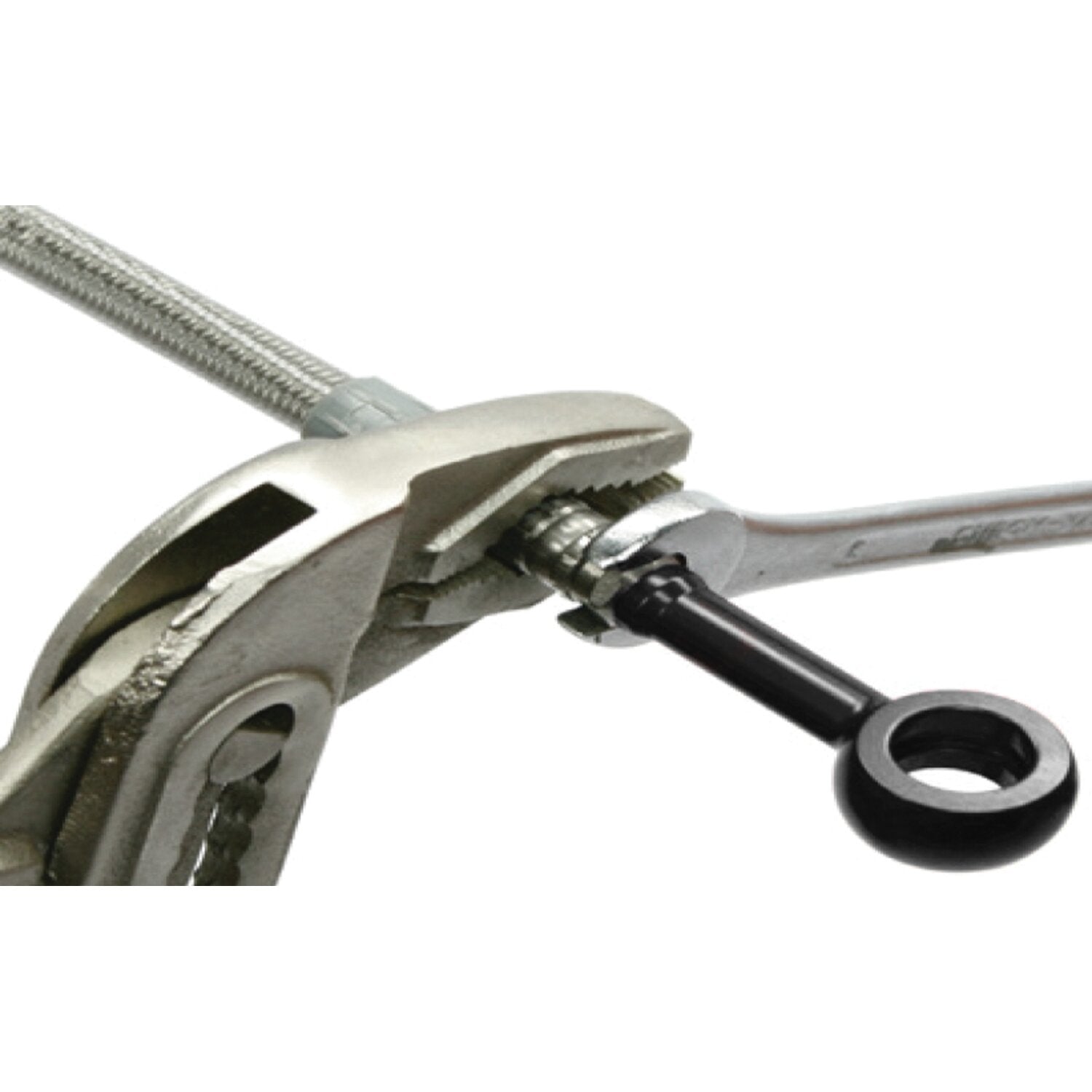 TRW Varioflex brake line clear 63cm