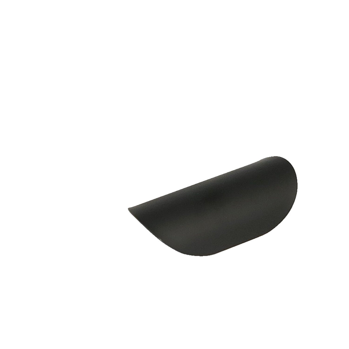 MCS Universal smooth heat shield 4" long black