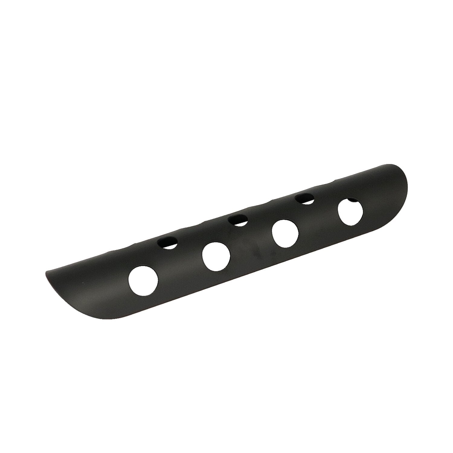 MCS Universal bullet hole heat shield 10" long black