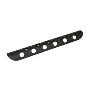 MCS Universal bullet hole heat shield 14" long black