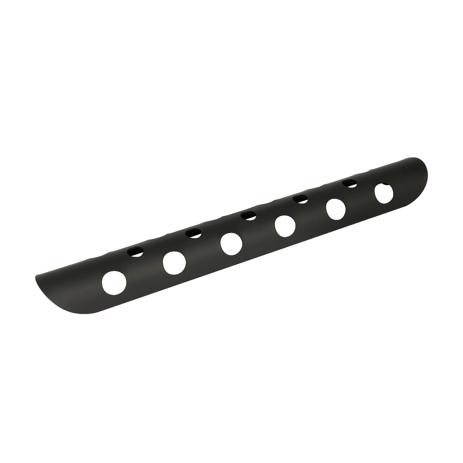 MCS Universal bullet hole heat shield 14" long black