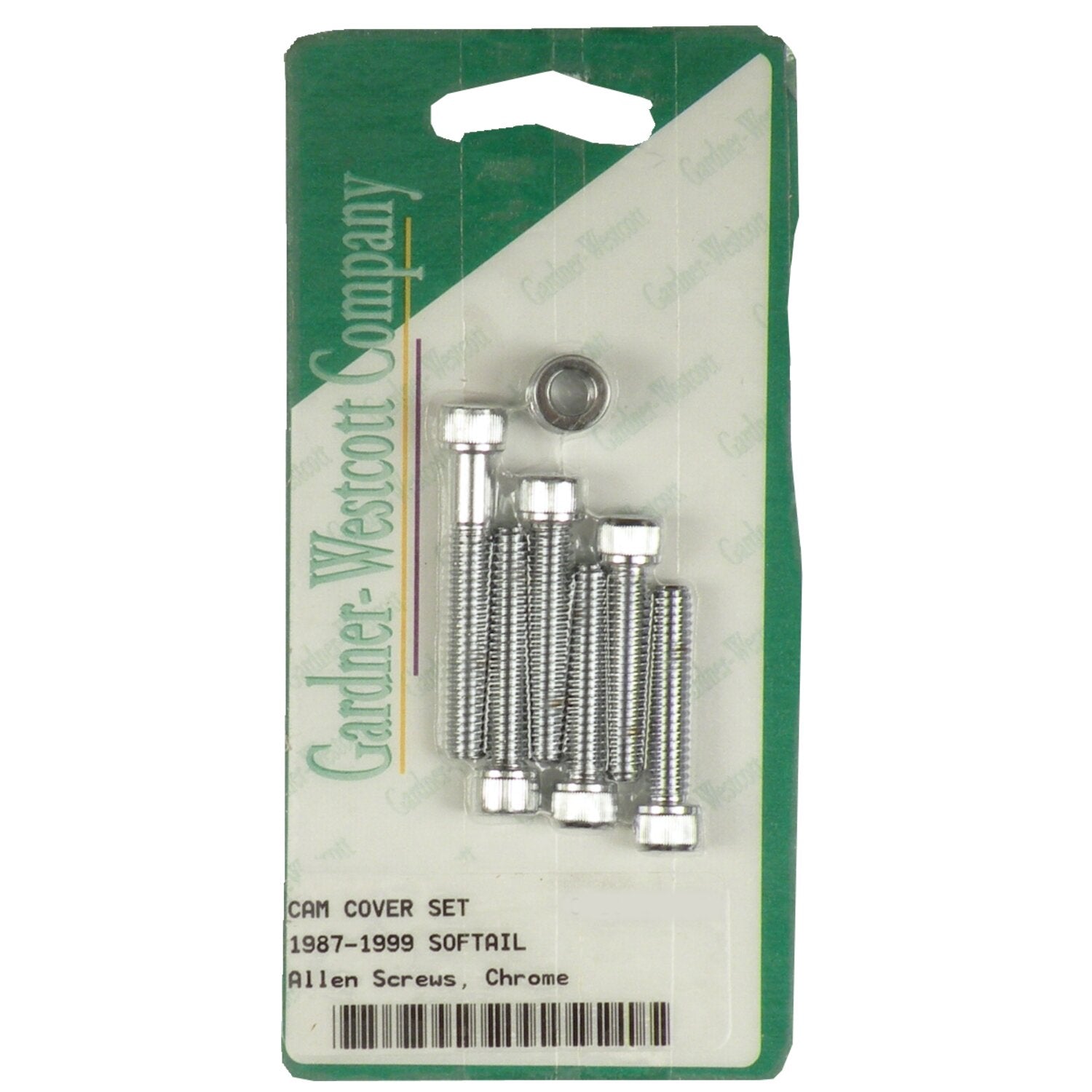 Gardner-Westcott Cam cover screw kit chr - allen