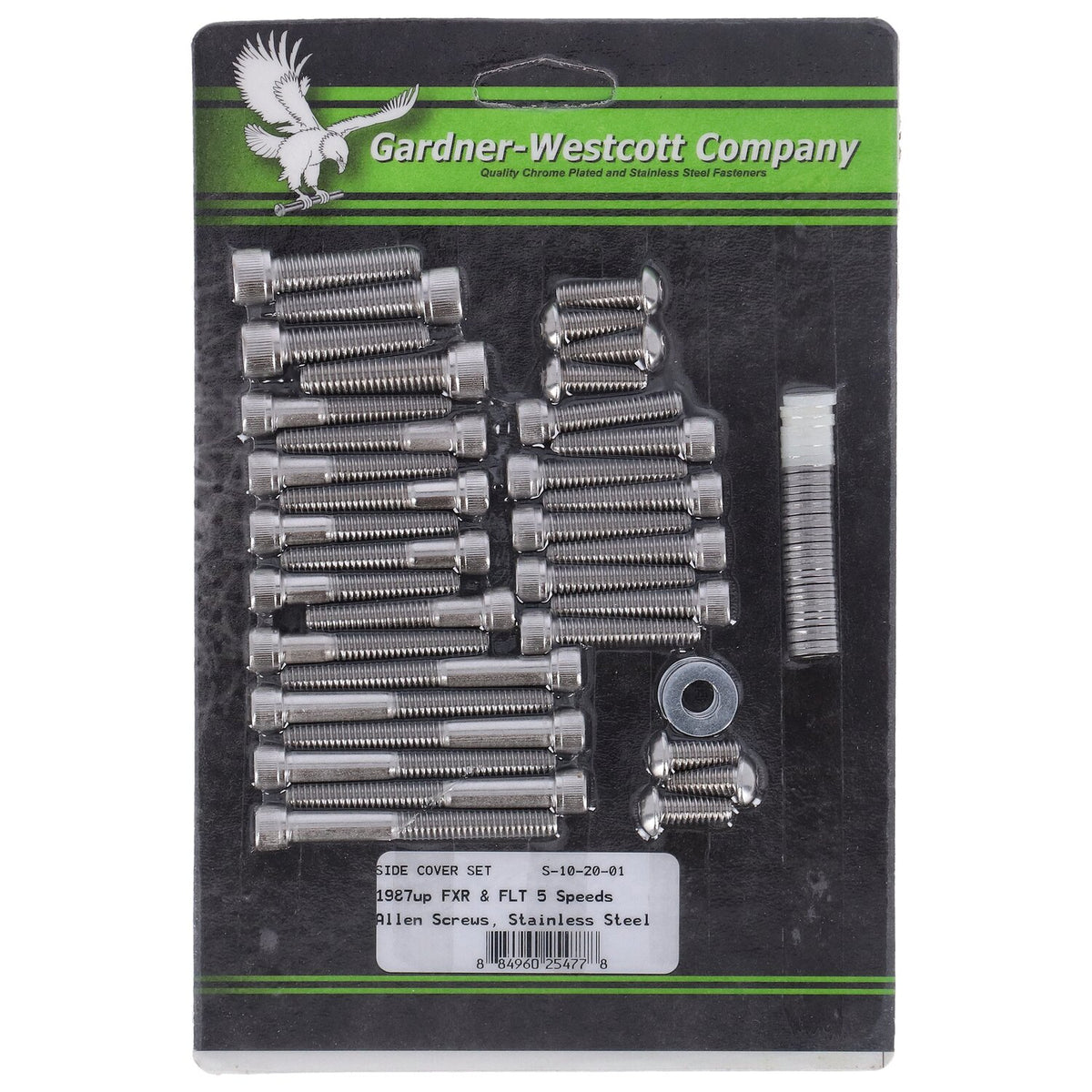 Gardner-Westcott Big Twin side cover mount kit ss allen