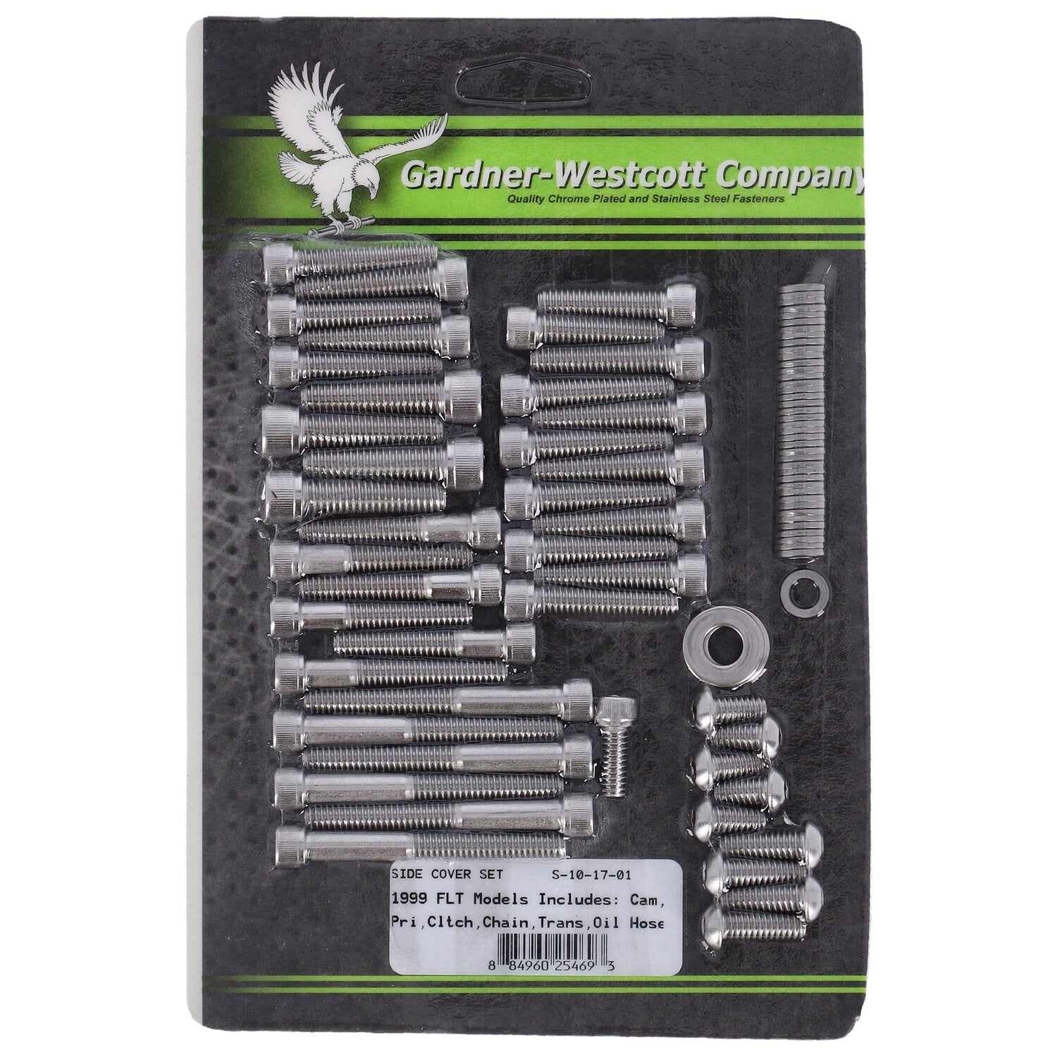 Gardner-Westcott Big Twin side cover mount kit ss allen