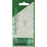 Gardner-Westcott fork slider drain screws - Chrome Button