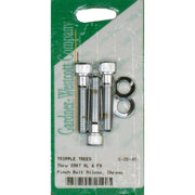 Gardner-Westcott Triple tree pinch bolt set - Chrome Allen heads
