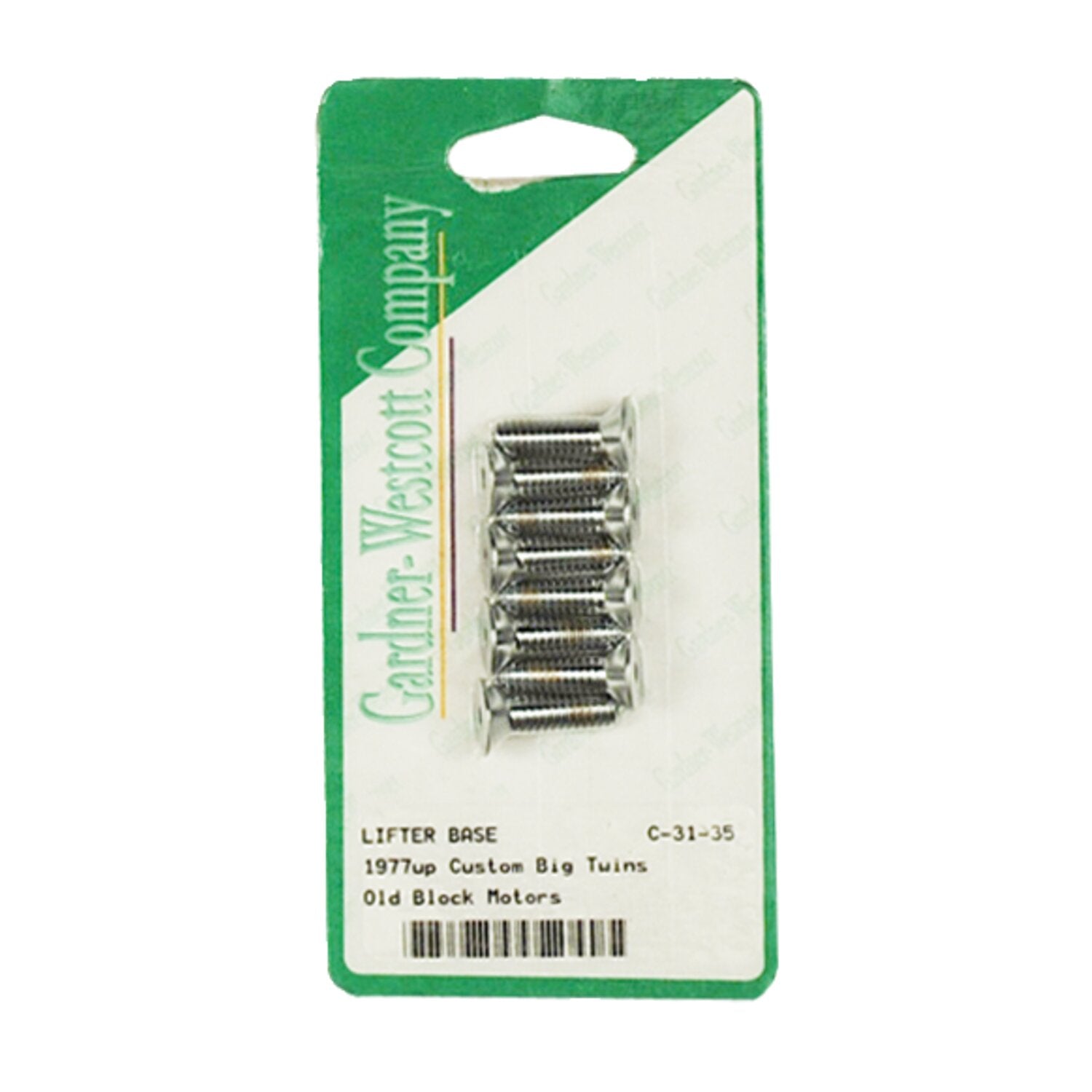 Gardner-Westcott tappet block mount kit - Flathead allen chrome