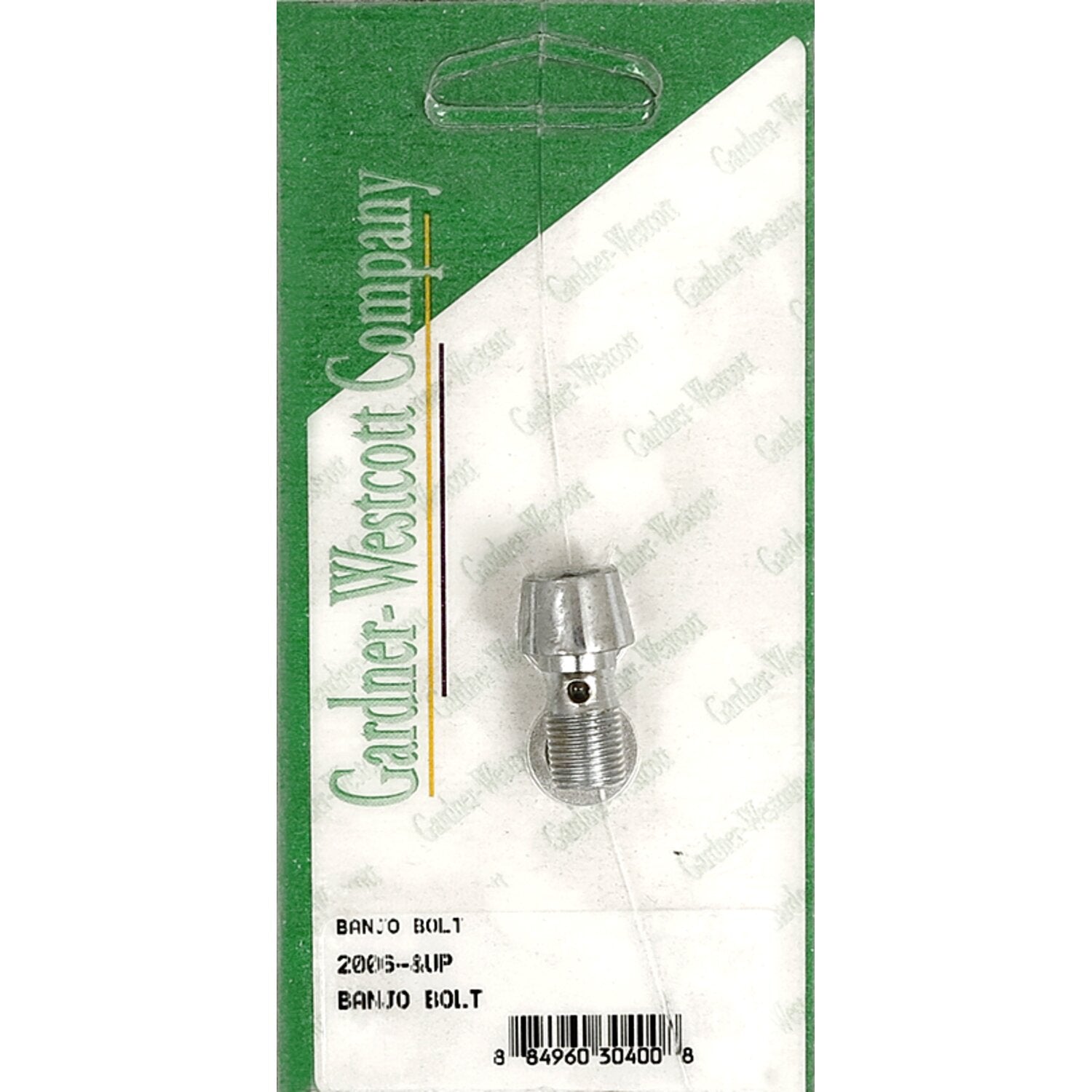 Gardner-Westcott Brake banjo bolt tapered allenhead M10x1.00