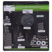 Gardner-Westcott Motor screw set polished ss allen
