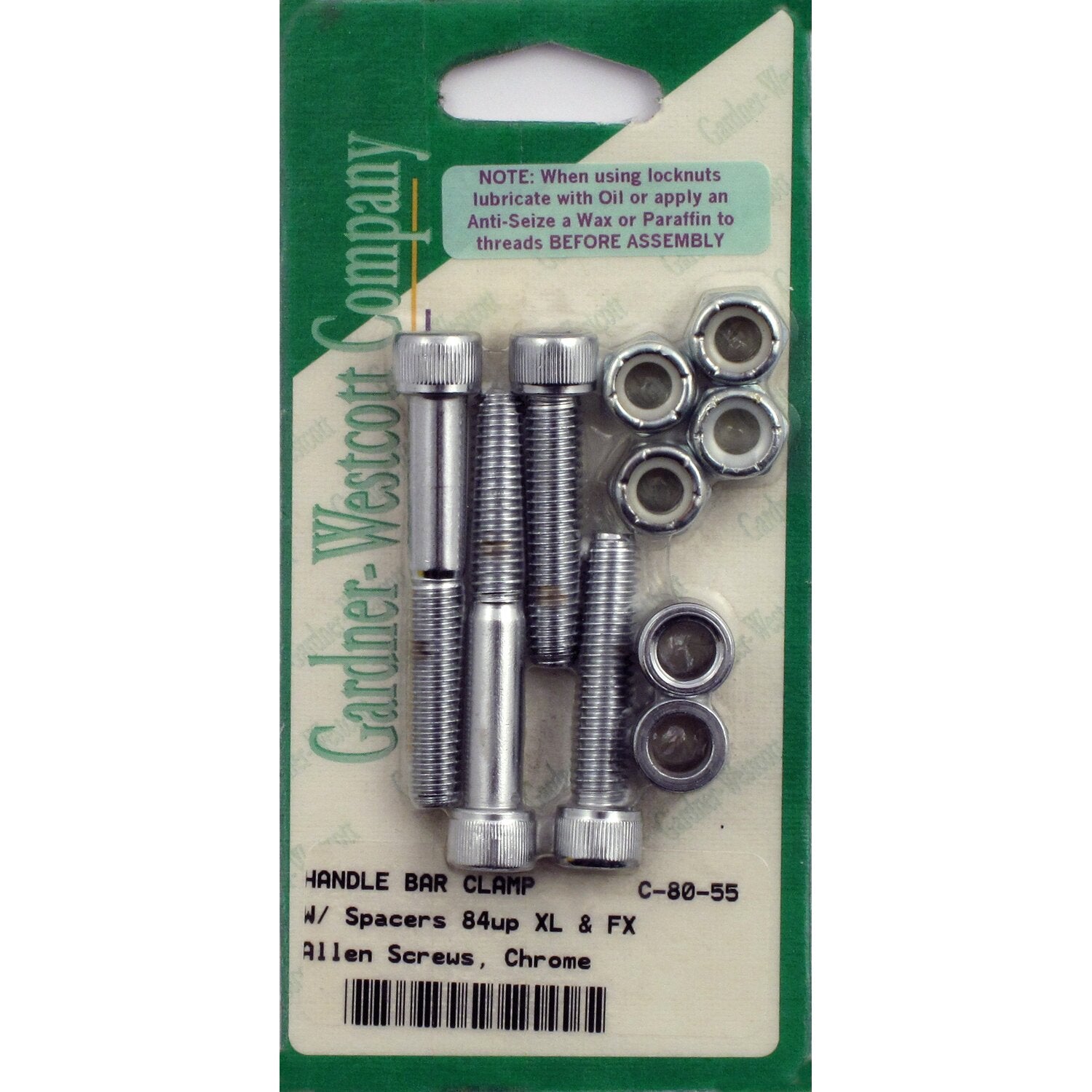 Gardner-Westcott Handlebar top clamp mount kit allen