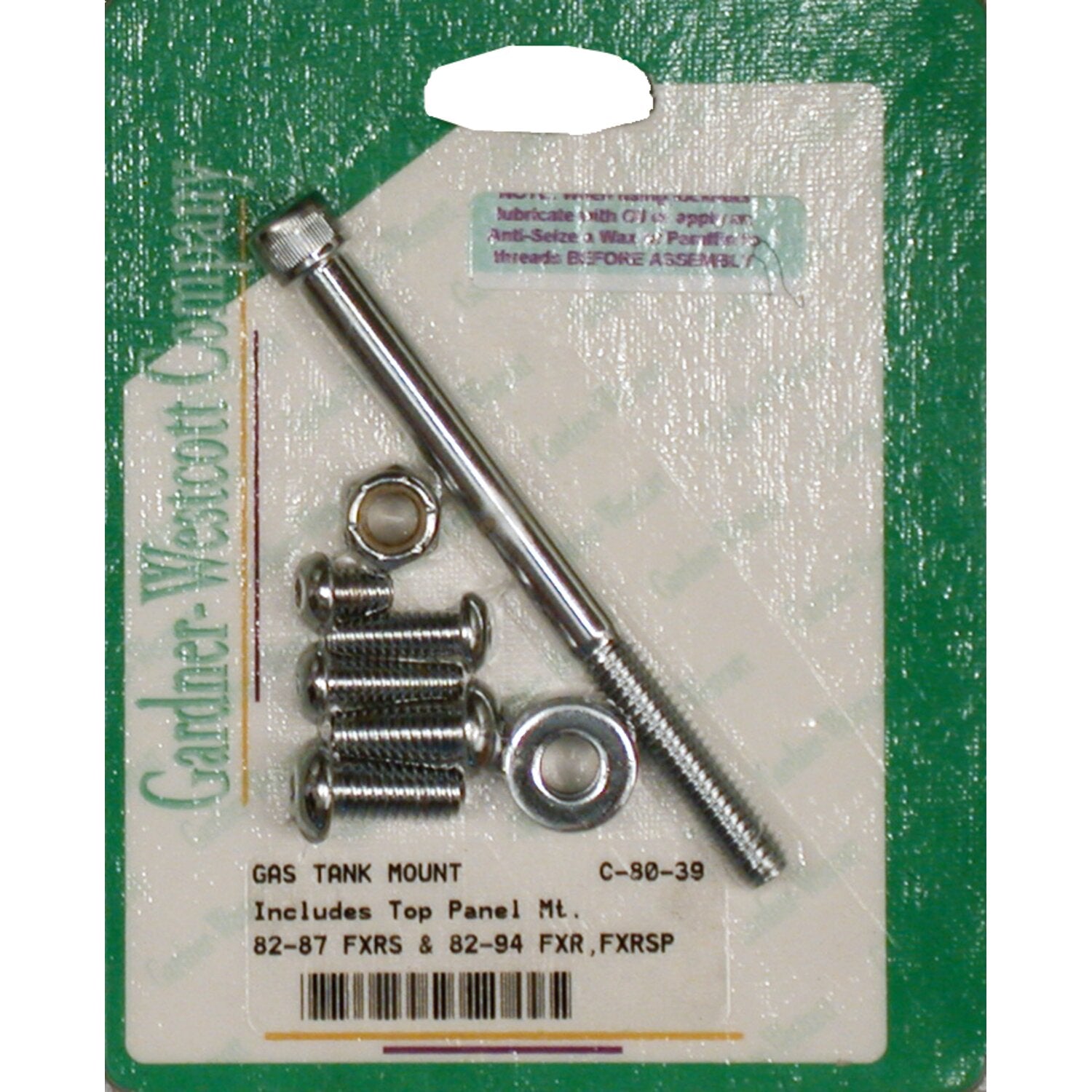 Gardner-Westcott gas tank & tank panel mount kit - Allen