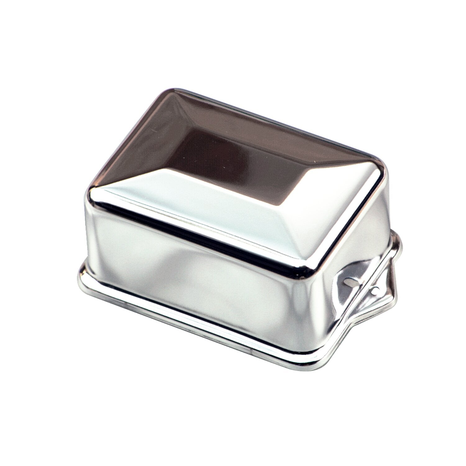 MCS Voltage regulator cover - delco style - Chrome