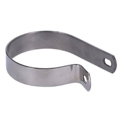 MCS Muffler short P-clamp 3-1/4" - Stainless