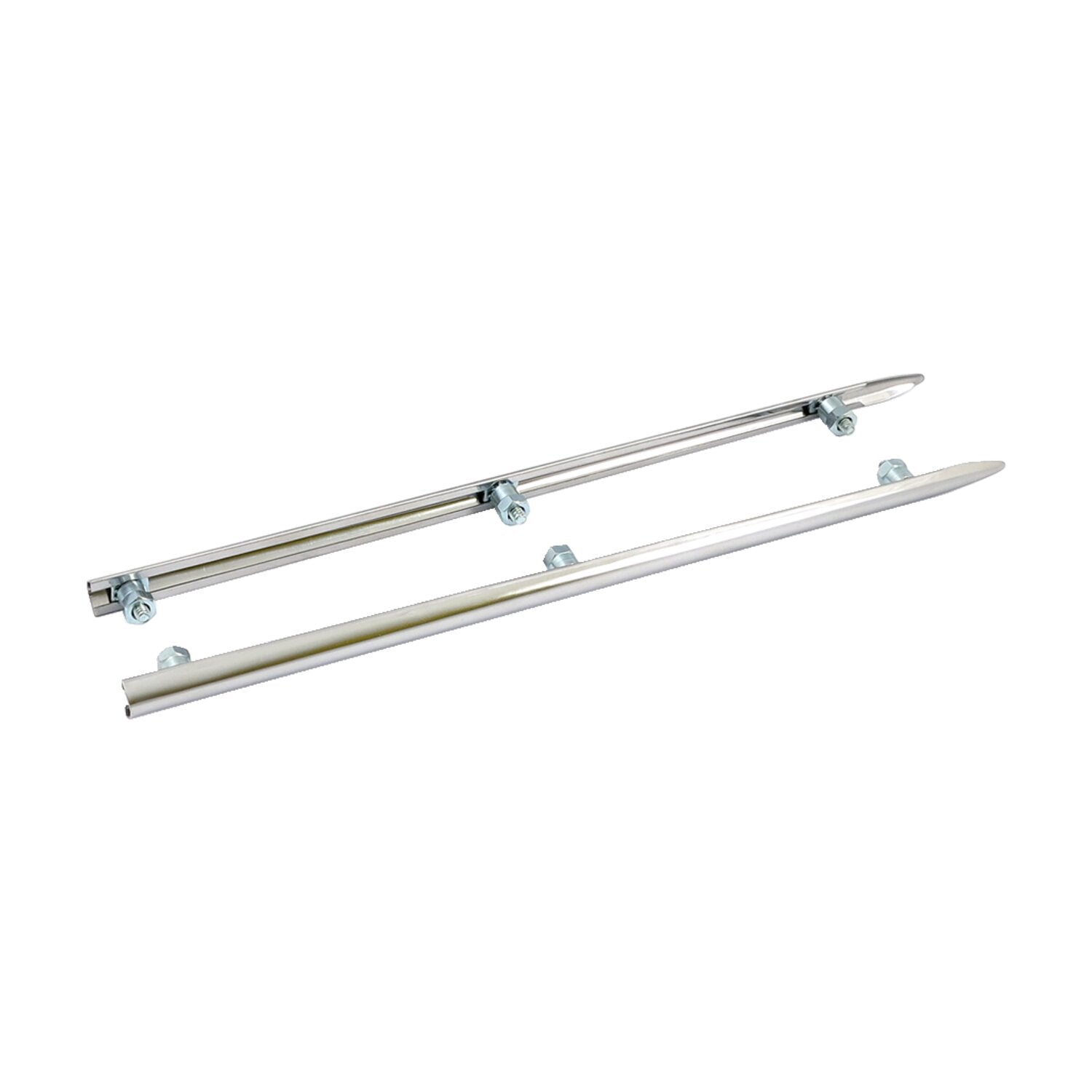 MCS Front fender tip spears stainless