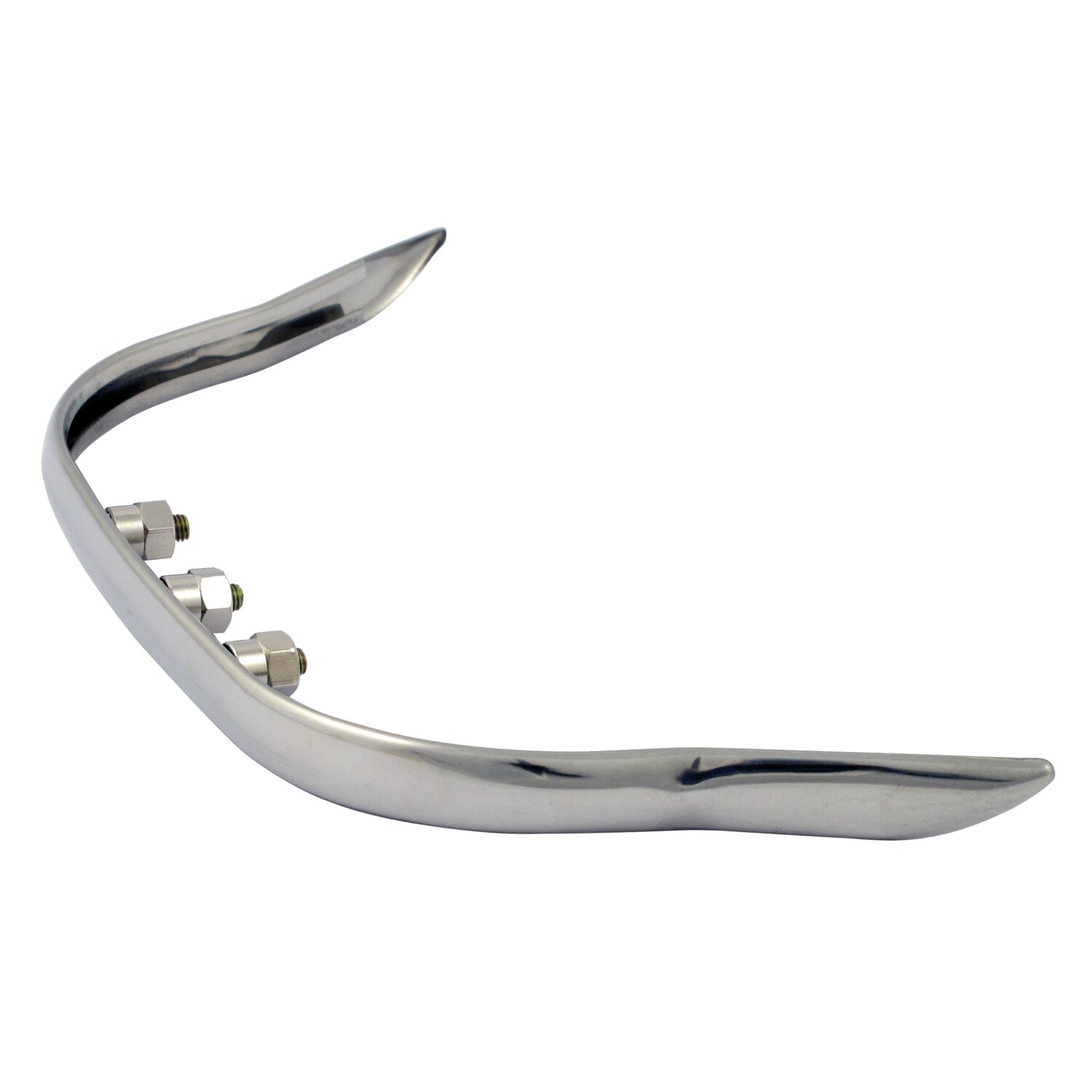 MCS Lower front fender trim thin - Chrome