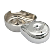 S&S Super E/G air cleaner cover notched - Chrome