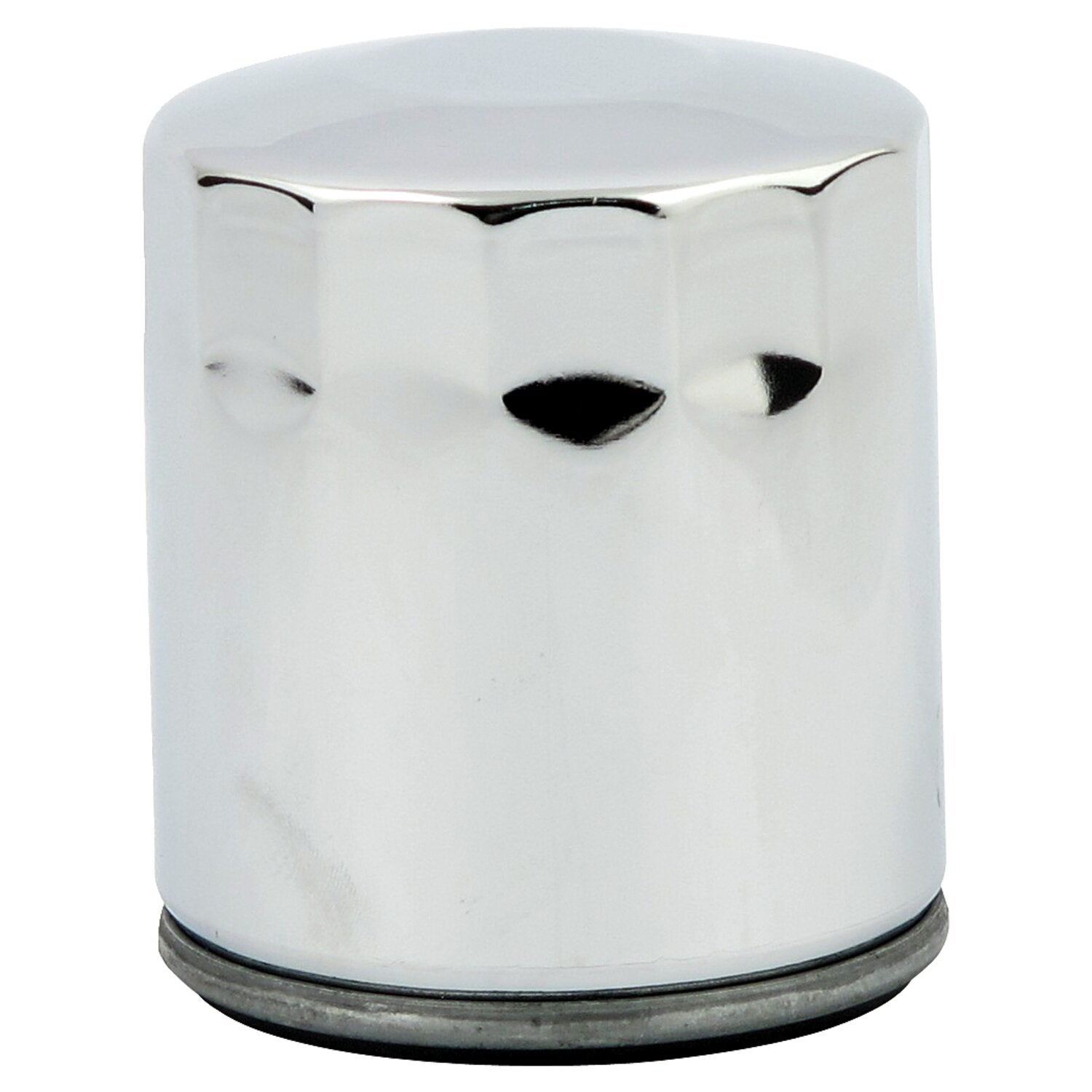 MCS spin-on oil filter - Chrome