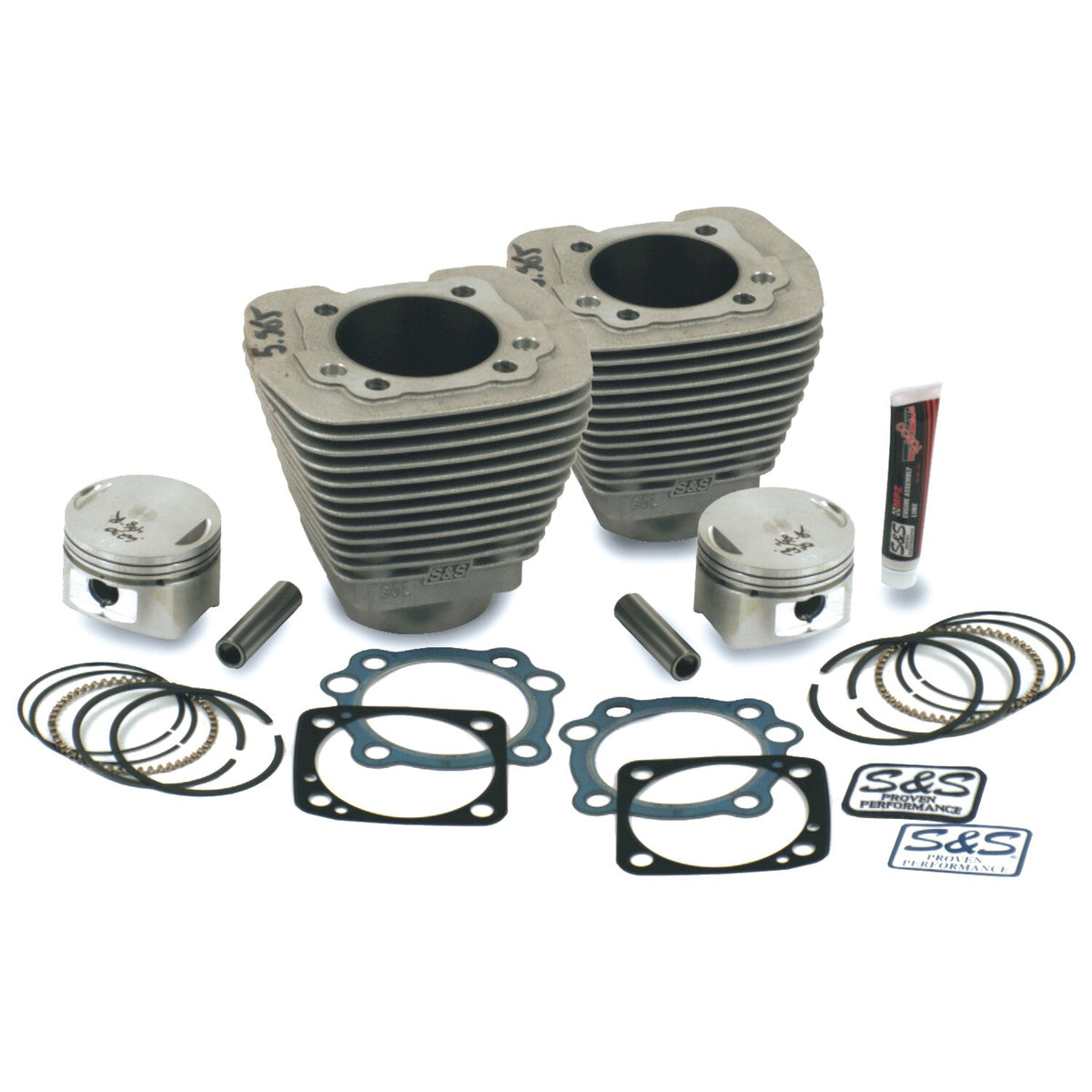 S&S 88"/1436cc 3-5/8" big bore cylinder & piston kit