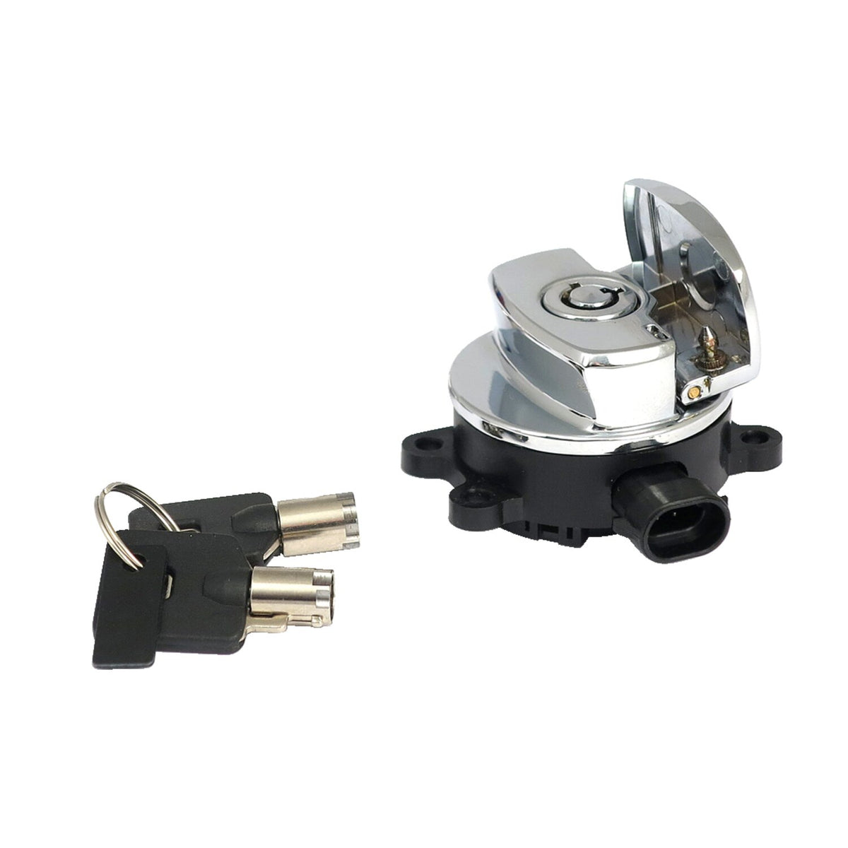 MCS 11-up ignition switch side hinge type - Chrome
