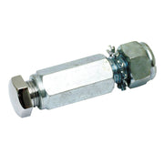 MCS Fat Bob dash screw & nut kit - Chrome