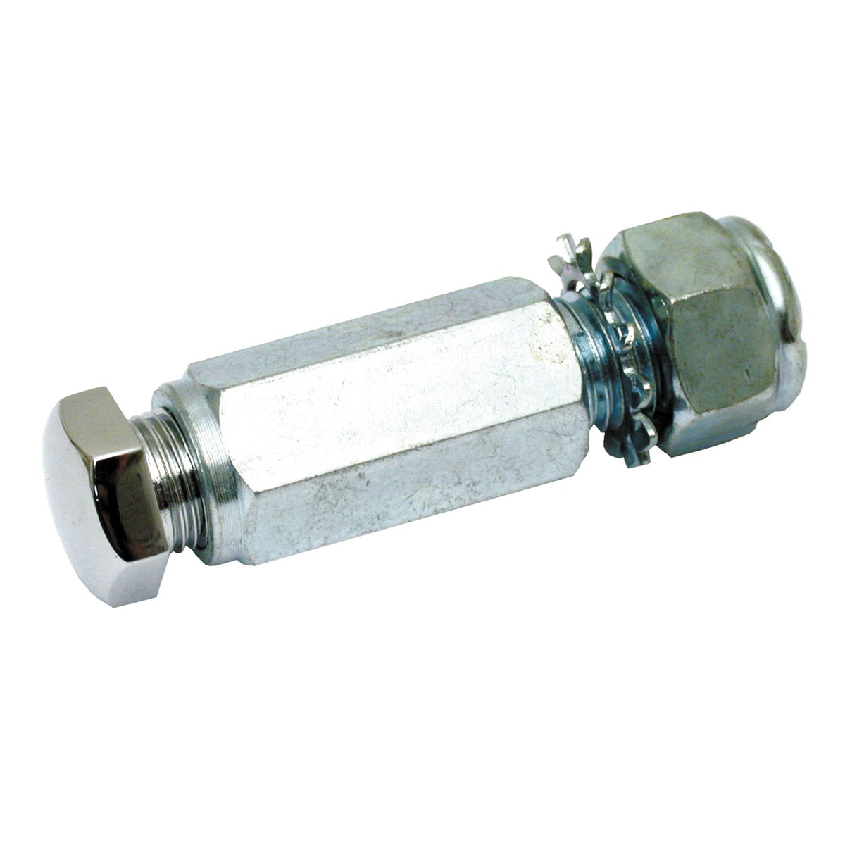 MCS Fat Bob dash screw & nut kit - Chrome