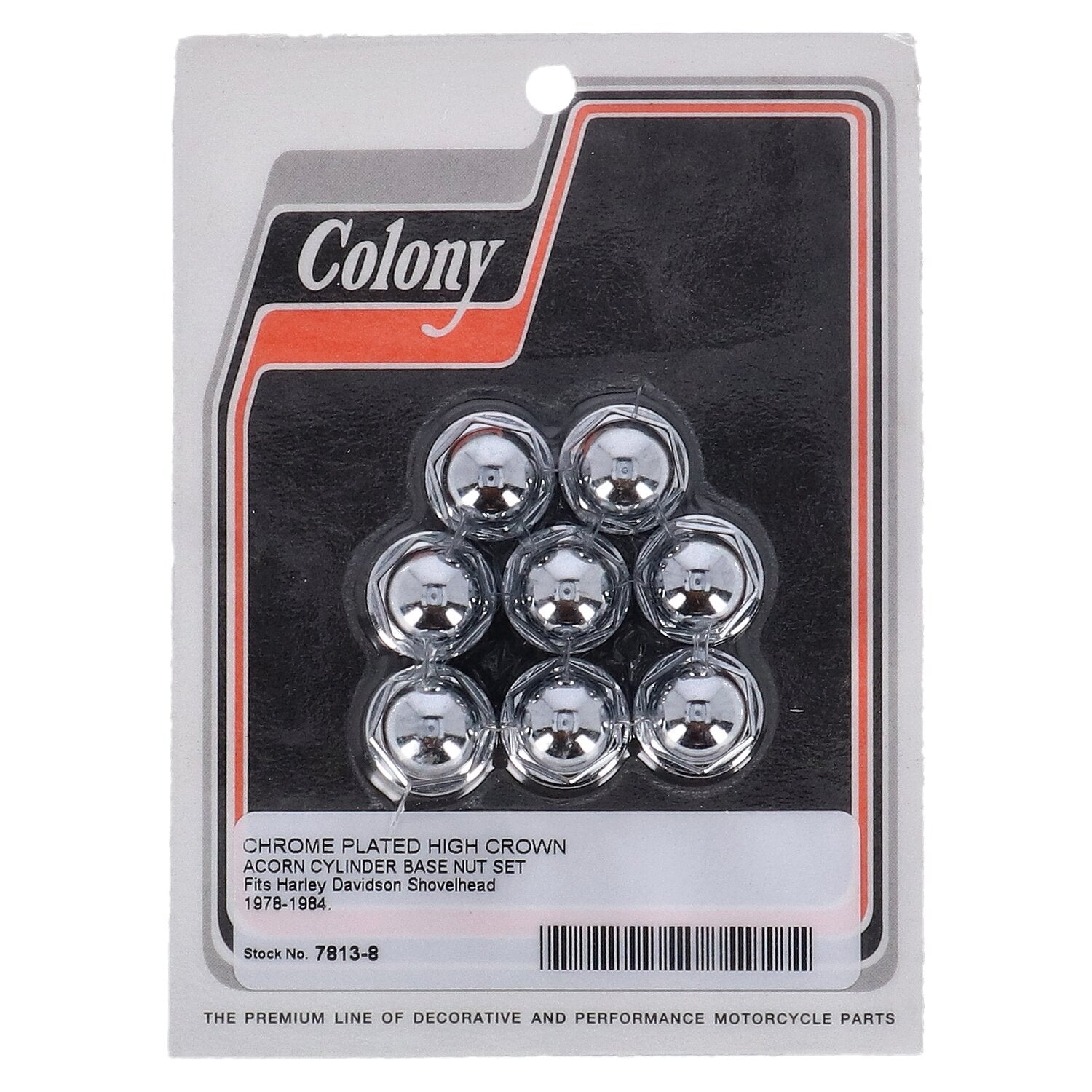 Colony cyl base nut kit