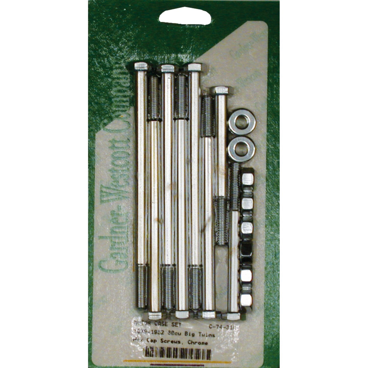 Gardner-Westcott Crankcase bolt kit hex