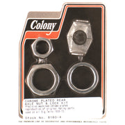 Colony axle nut and lock kit