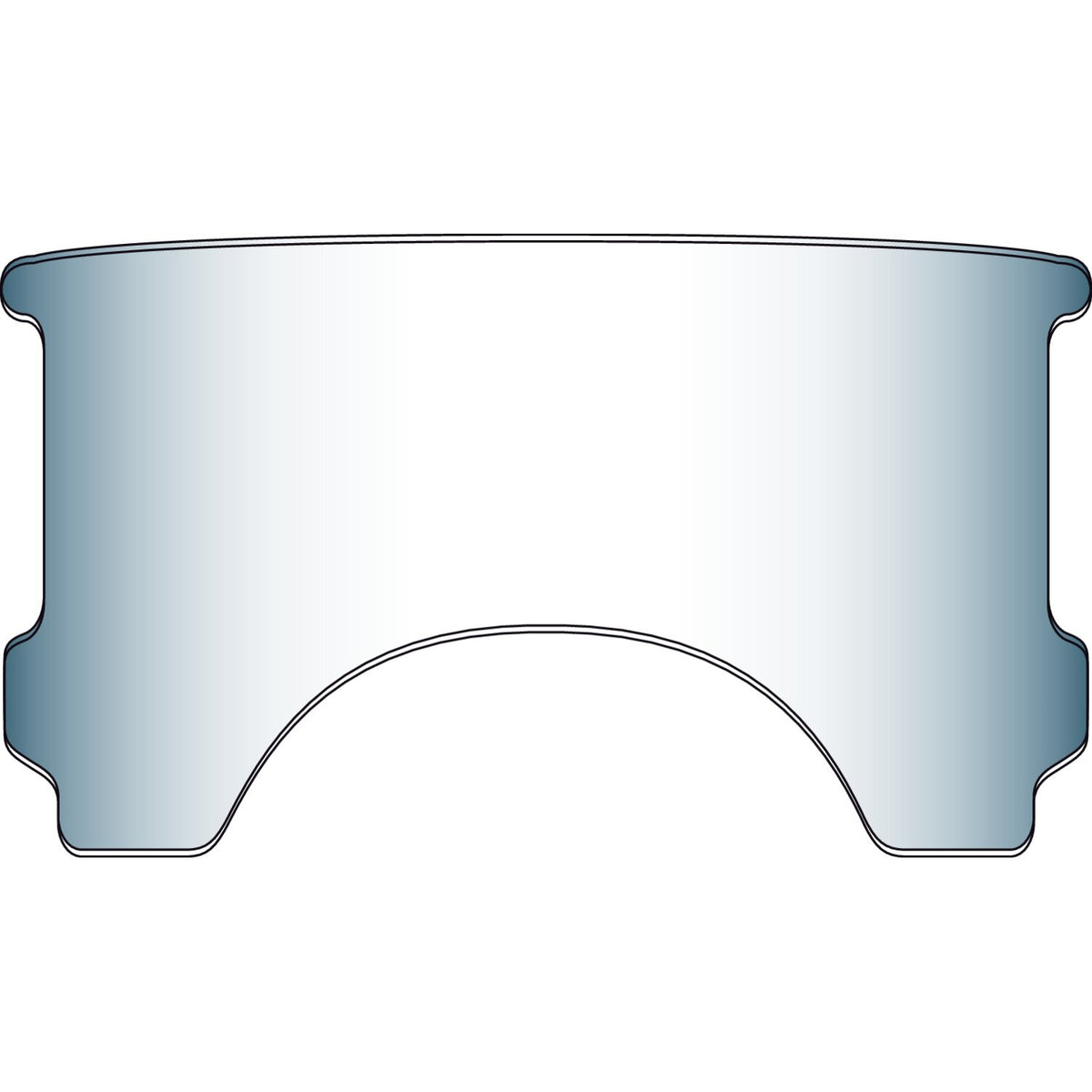National Cycle repl - adj - lower window (style C) - Clear