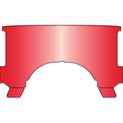 National Cycle repl - adj - lower window (style B) - Red
