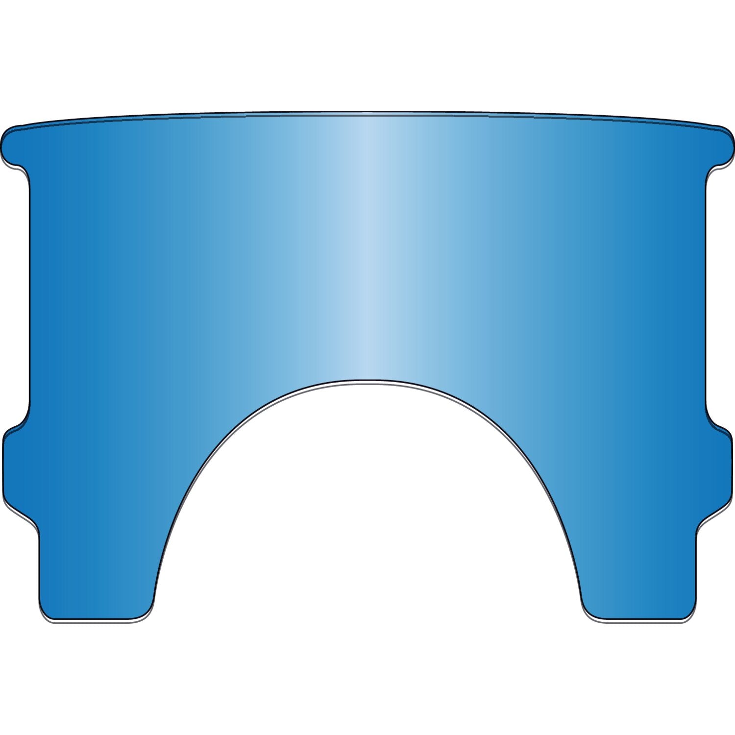 National Cycle repl - adj - lower window (style A) - Blue