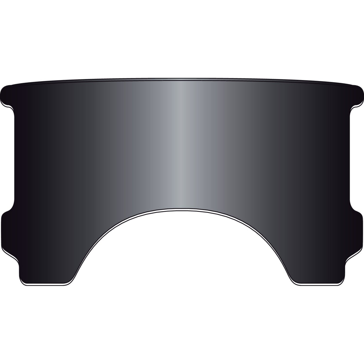 National Cycle repl - adj - lower window (style C) - Black