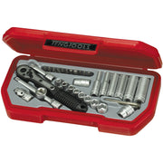 Teng Tools 1/4" socket wrench set - US 35pc