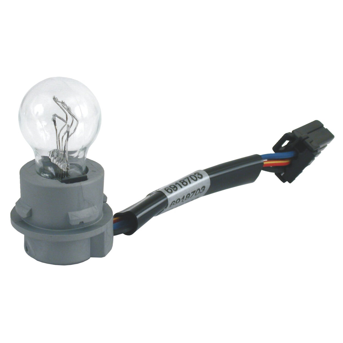 MCS Socket assembly with bulb for center mounted taillight