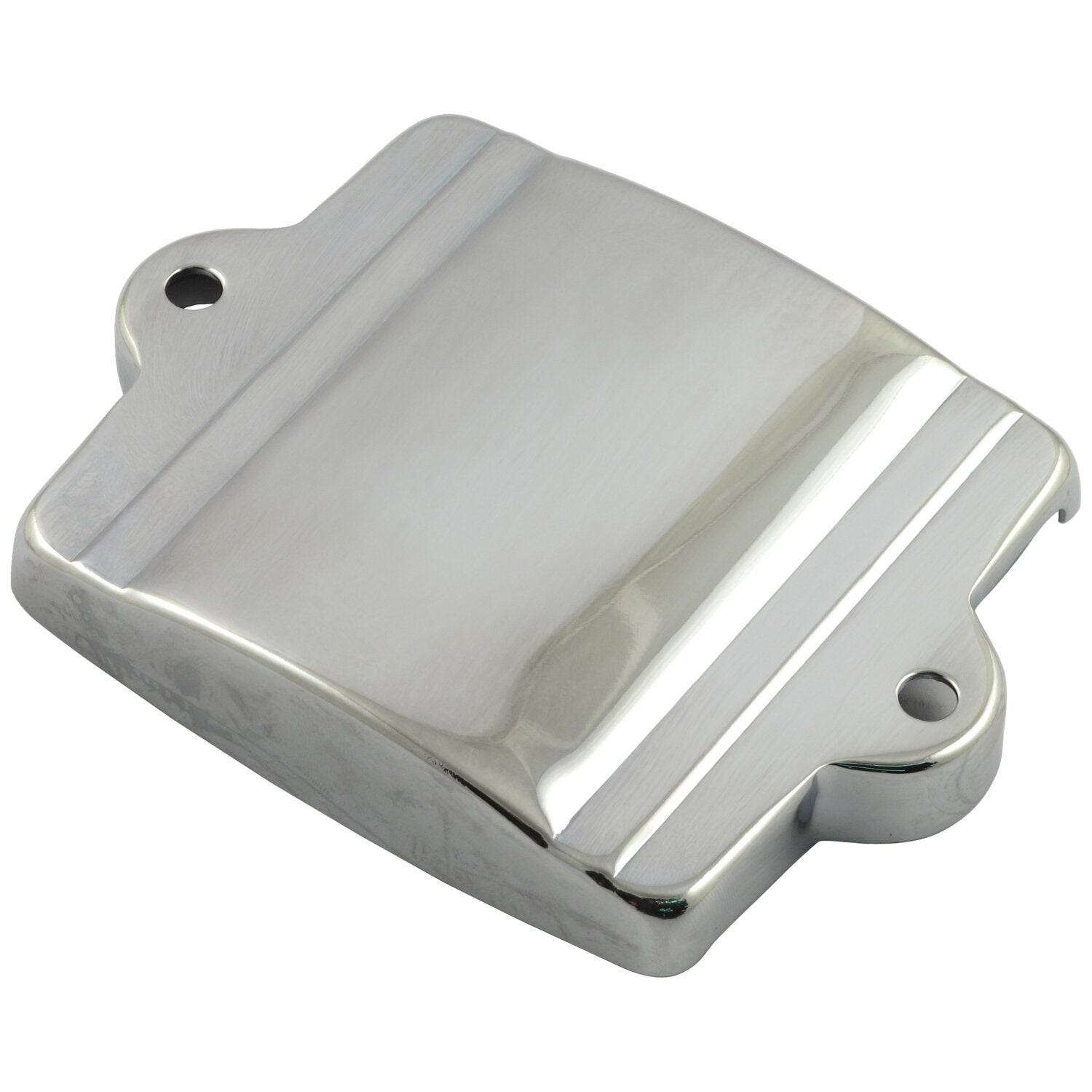 MCS Battery top cover 6-volt - Chrome