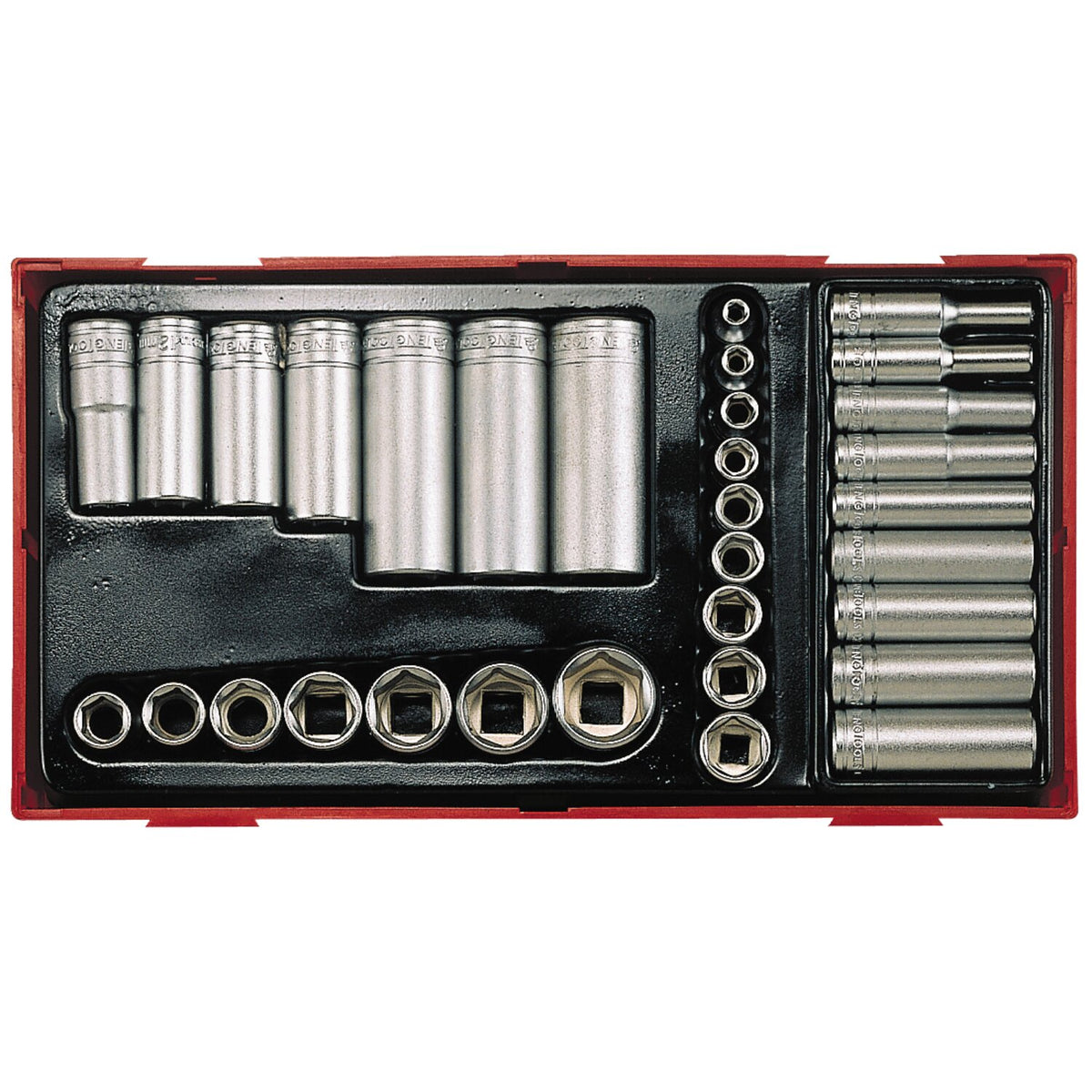 Tengtools 32pc long/short sockets