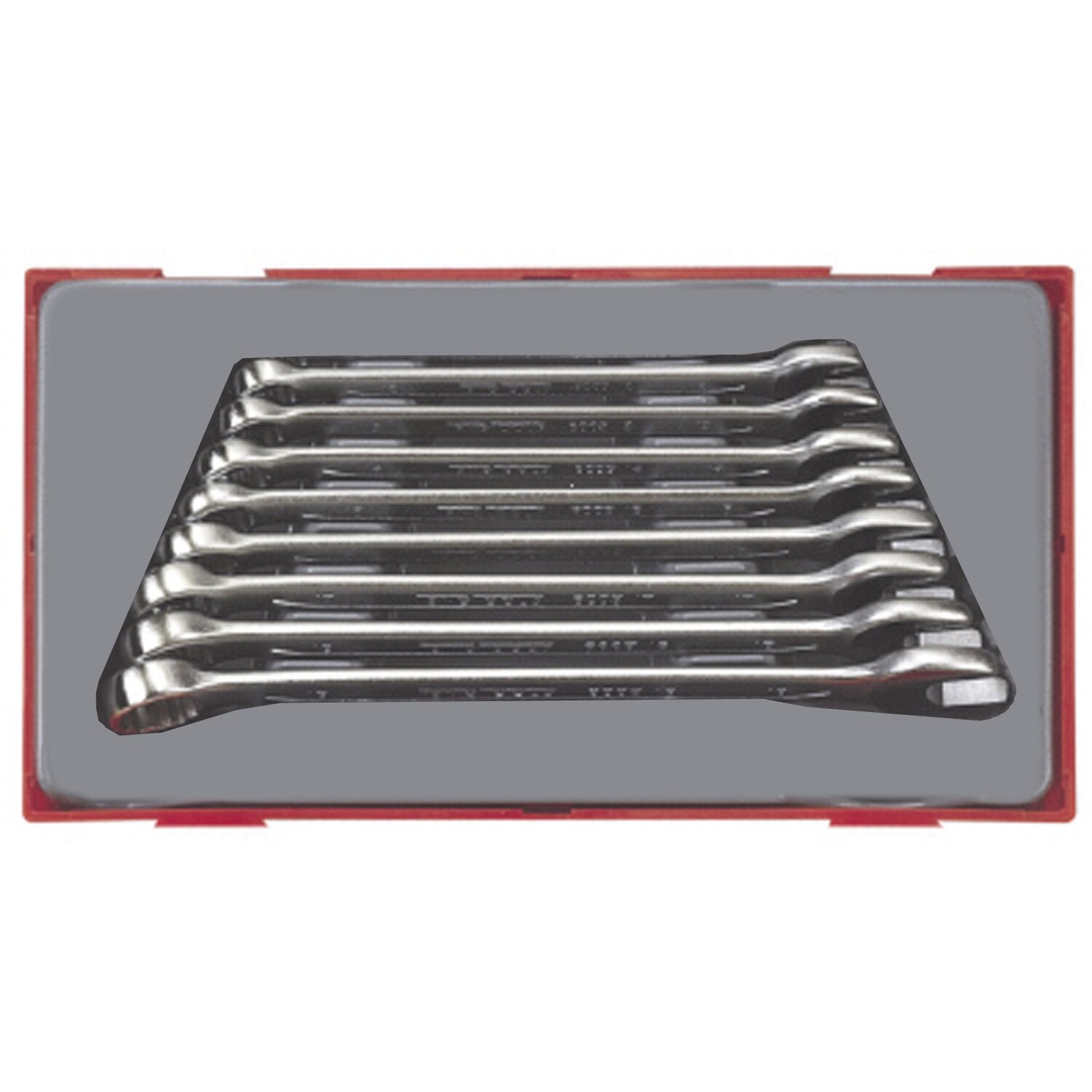 Teng Tools open/box end wrench 7 pieces - US sizes