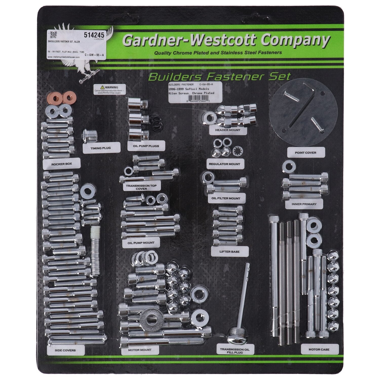 Gardner-Westcott Builders fastener set allen