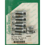 Gardner-Westcott Frame screws with top covers - set