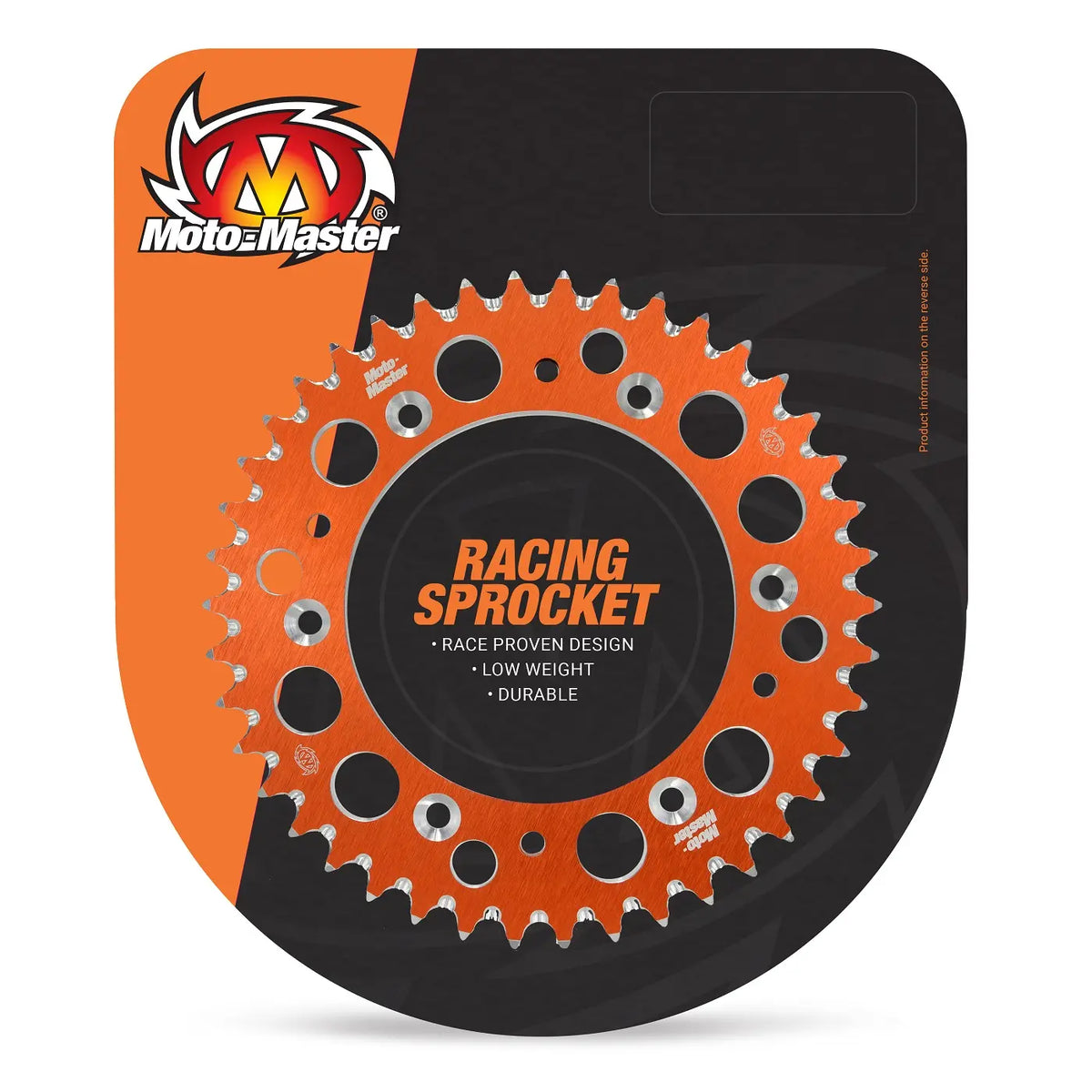 Moto-Master 415 Orange Aluminum Rear Sprocket 37T for KTM